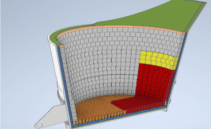 Panela de fabricação de aço